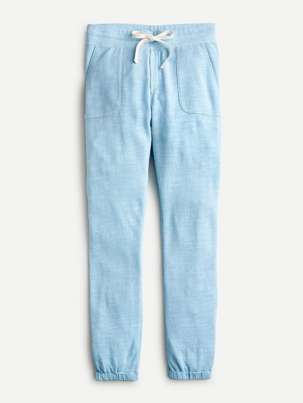 J.Crew Relaxed Jogger Pant in Vintage Cotton Terry in Serenity - Size L